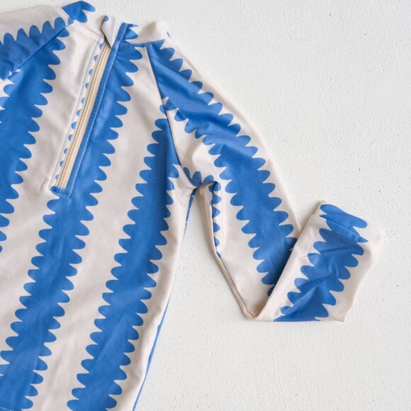 NWT Baby Swim Rashie - Blueberry Wobble by Pekpi (6-12M) - Picture 2 of 4